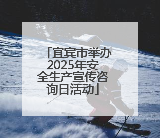 宜宾市举办2025年安全生产宣传咨询日活动